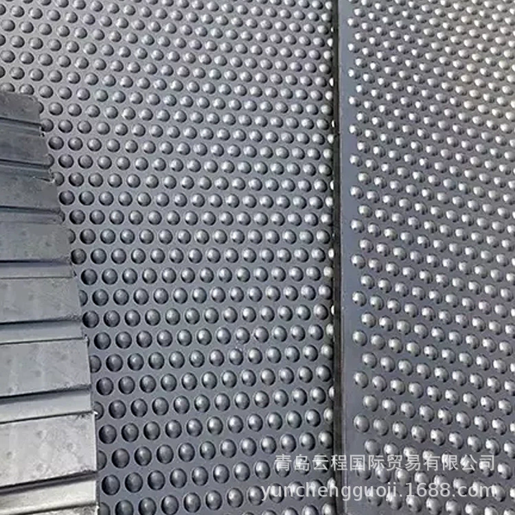 Силиконовый черный коврик для коровника, нескользящее покрытие для коровьей фермы.