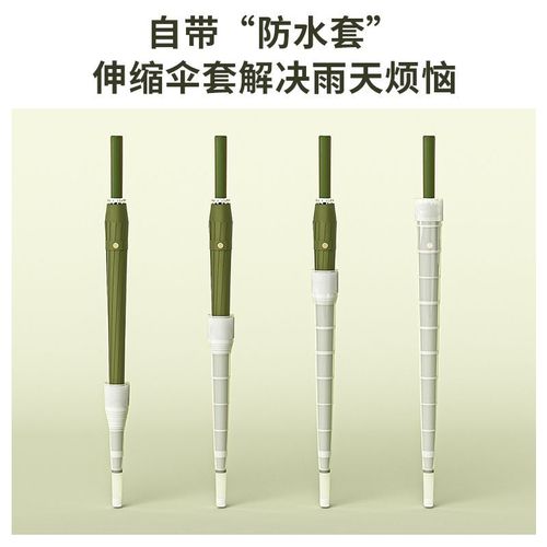 16-bone waterproof cover umbrella for women double automatic large car umbrella with cover to increase heavy rain special straight handle long handle umbrella