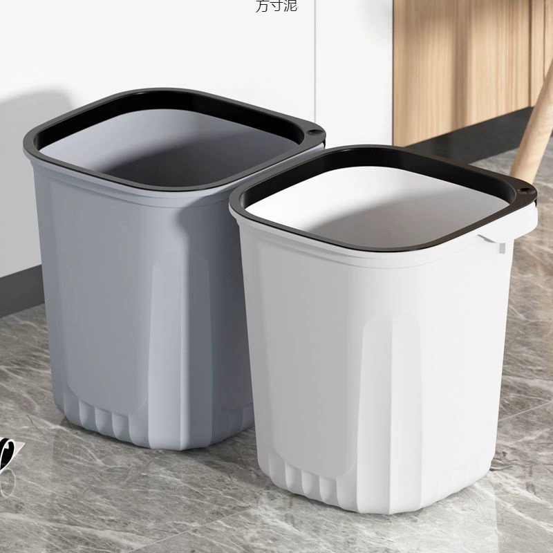 Capacious garbage can for living room, increased thickness, internet celebrity