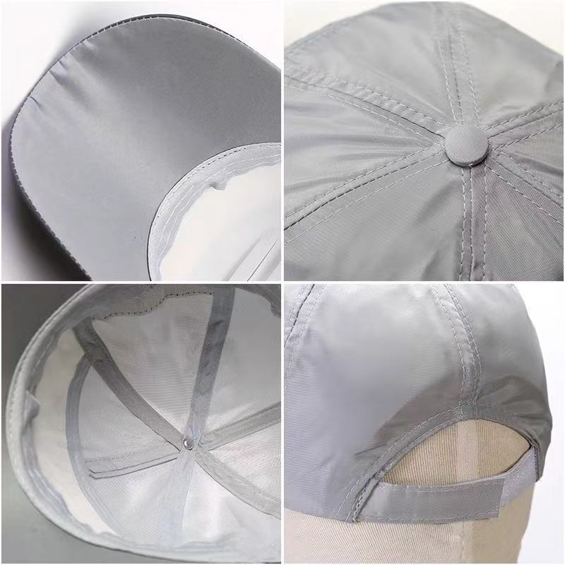 Cappellino da baseball da uomo, estivo, sottile, ad asciugatura rapida, con ampia circonferenza della testa, casual, da pesca, parasole, per esterni, in rete traspirante_voghion.com