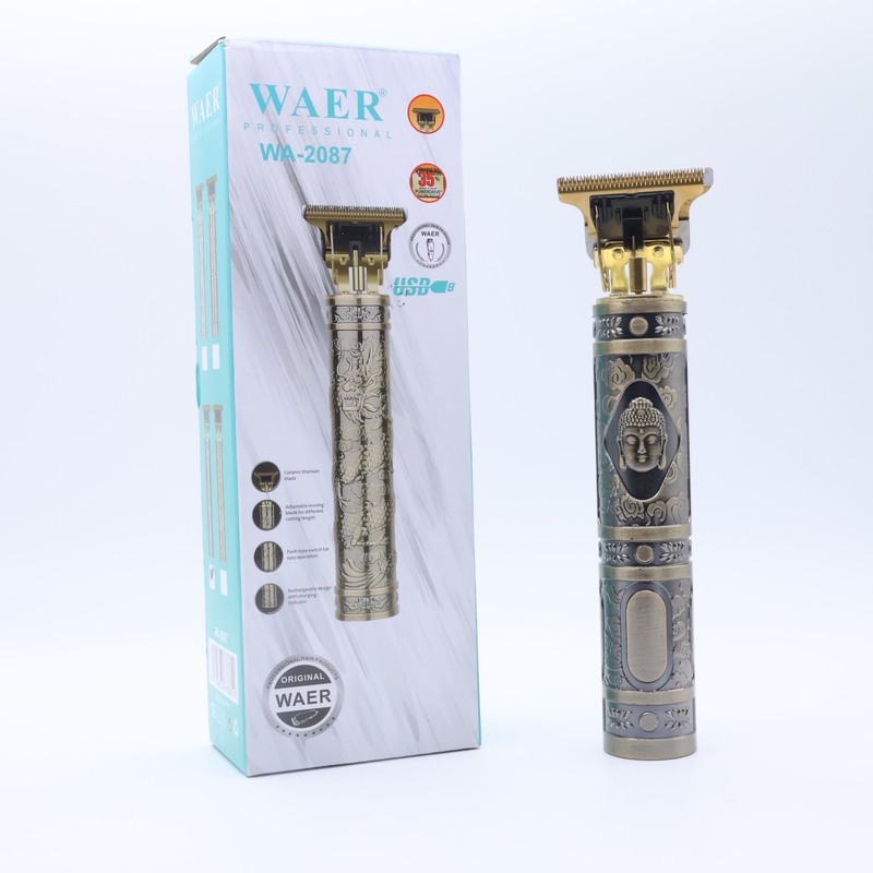 WAER 国境を越えたハゲアーティファクト電気バリカン電気バリカン油頭彫刻耳毛バリカン卸売|undefined
