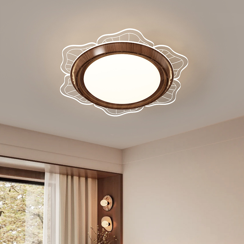 [Seleccionado cuidadosamente] Lámpara de ventilador sin hojas Lámpara de techo Lámpara de ventilador de una sola pieza invisible y silenciosa redonda moderna simple y ultrafina