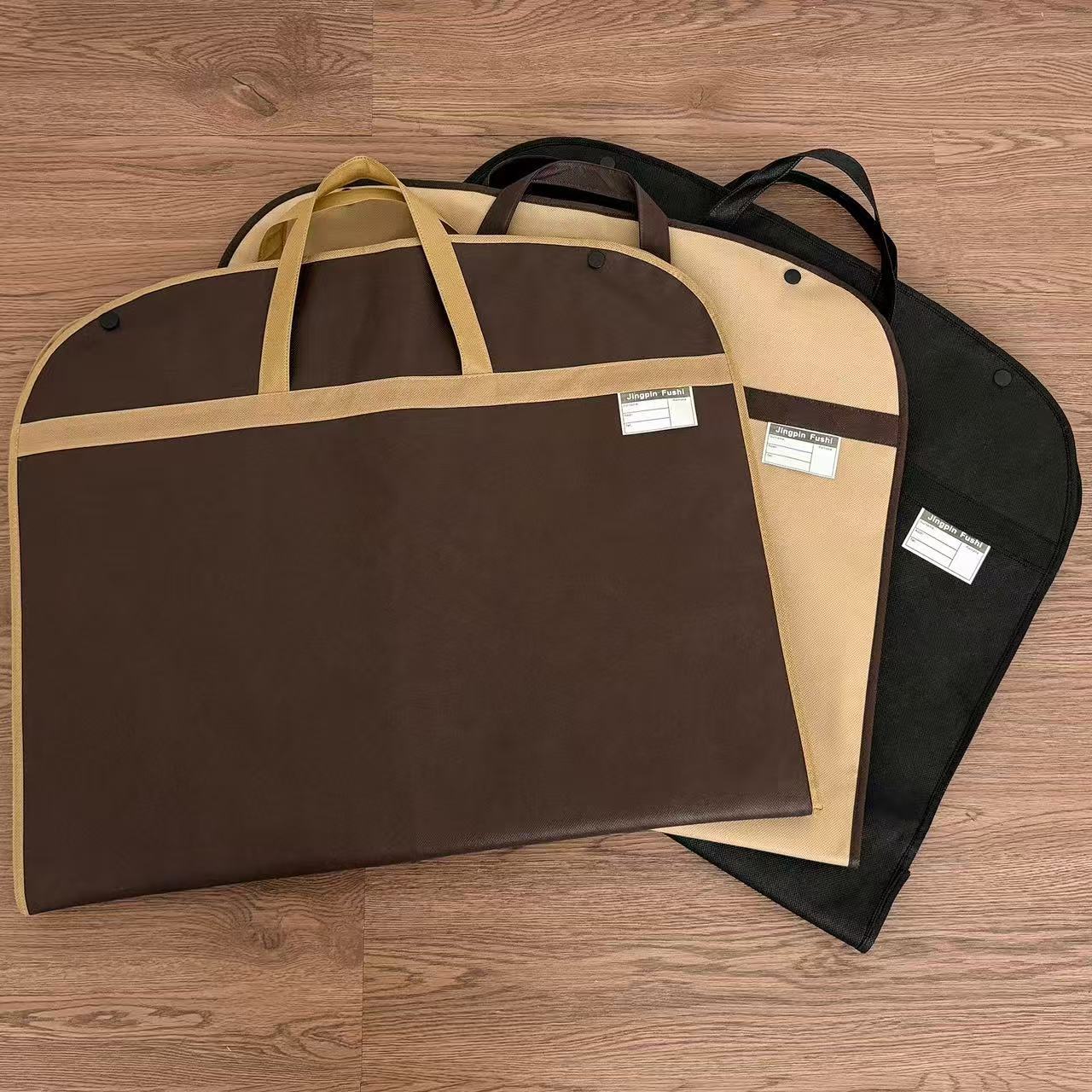 Ready-Made Clothes Dust Bag, Hanging Clothes Bag, Satchel Suit Packaging Dust Cover, Suit Bag, Non-Woven Foldableing Suit