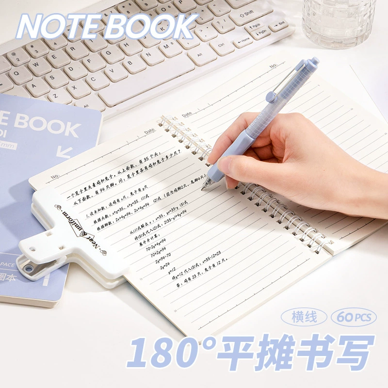 Spiral Notebook A5 & B5, Waterproof Cartoon Covers, Thick Pages for Elementary Students