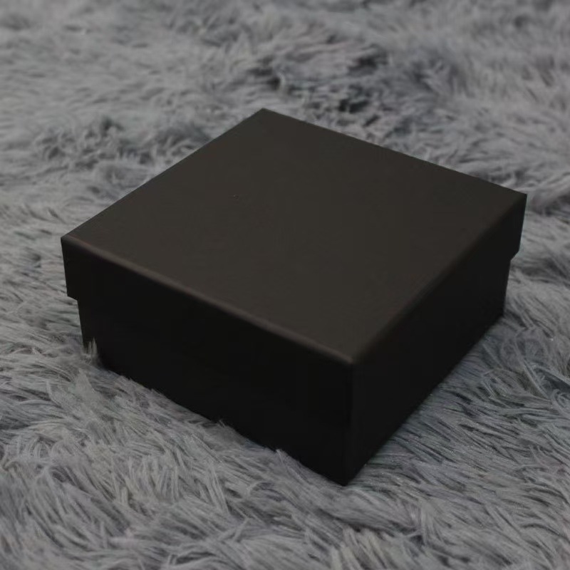 검정색 단일 상자, 두꺼운 세트(회색 보드 1100g)