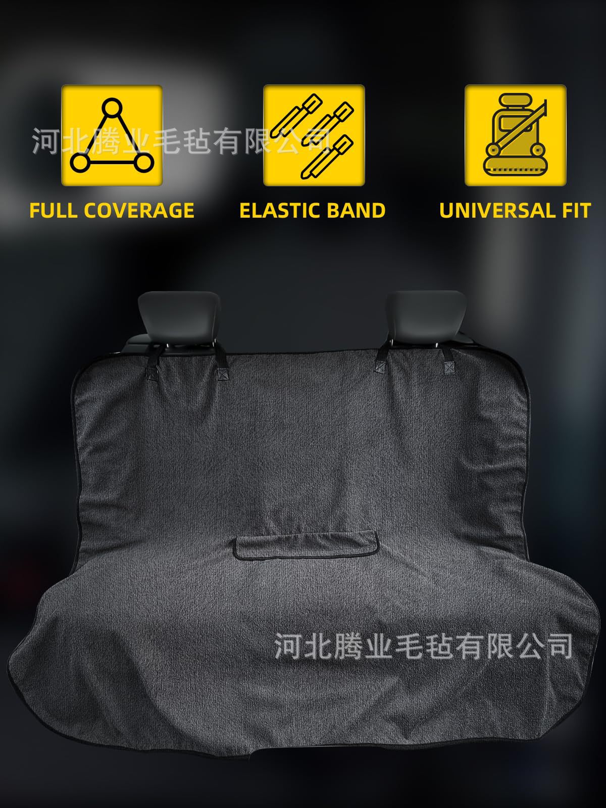 Neutral Car Seat Cover, Export Waterproof Anti-Slip Yoga Mountaineering Seat Cushion, Sweat-Absorbent Towel Cushion
