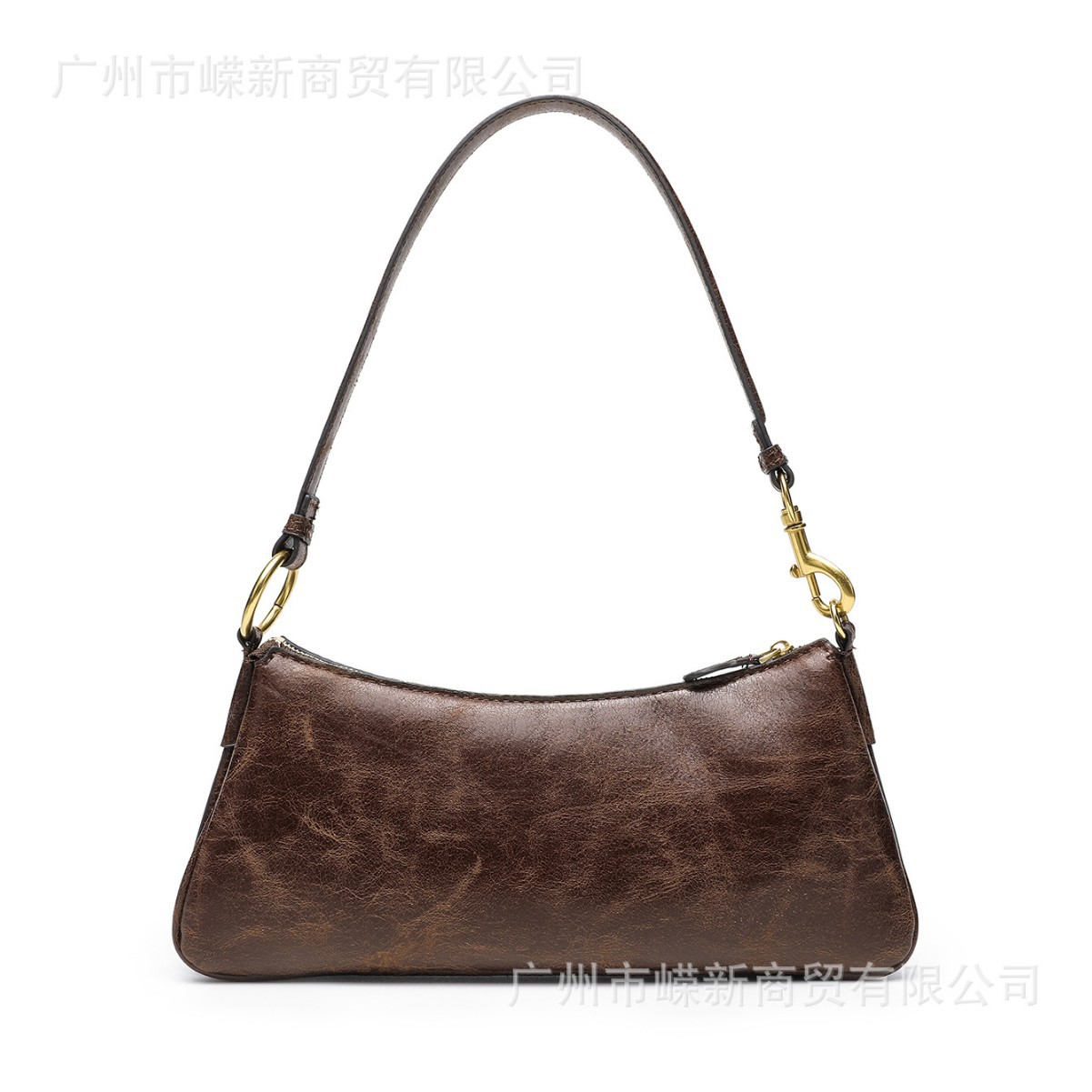 ZR bolsas domésticas de mujeres 2025, otoño nuevo estilo coreano esmerizado bolsas de brazo, bolsas de gran capacidad, mujeres de moda simple mano de hombro