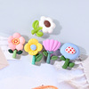 Realistic cream accessory with accessories, resin, Korean style, flowered, handmade