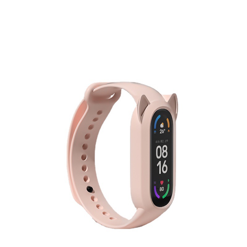 Aplicable a la pulsera Mi 9/8/7 3/4/5/6 pulsera de oreja de gato versión nfc pulsera de tercera, cuarta y quinta generación