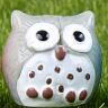 コケの小さい景観の小さいサイズの4色のフクロウのDIY材料は装飾品の部品の園芸の農場の造景の小さい置物を包みます。|undefined