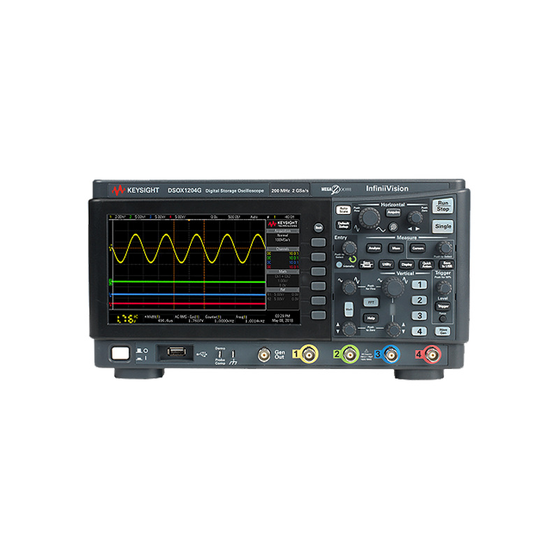 美国是德/安捷伦数字4通道DSOX1204A/DSOX1204G数字示波器 正品