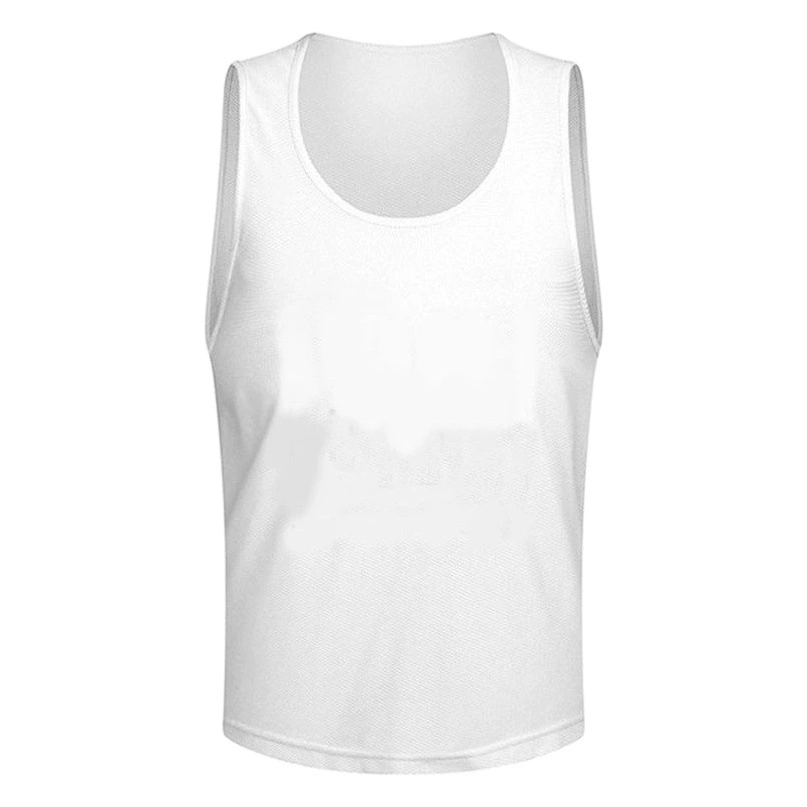 Сетчатый дышащий отряд фризби баскетбольный футбольный боевой тренировочный жилет, открытый расширительный жилет, номер трансграничный