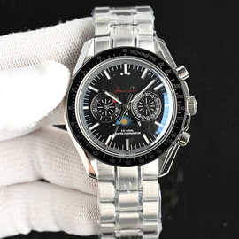 超霸登月相系列男表月相能计时防刮耐磨全自动机械男防水手表