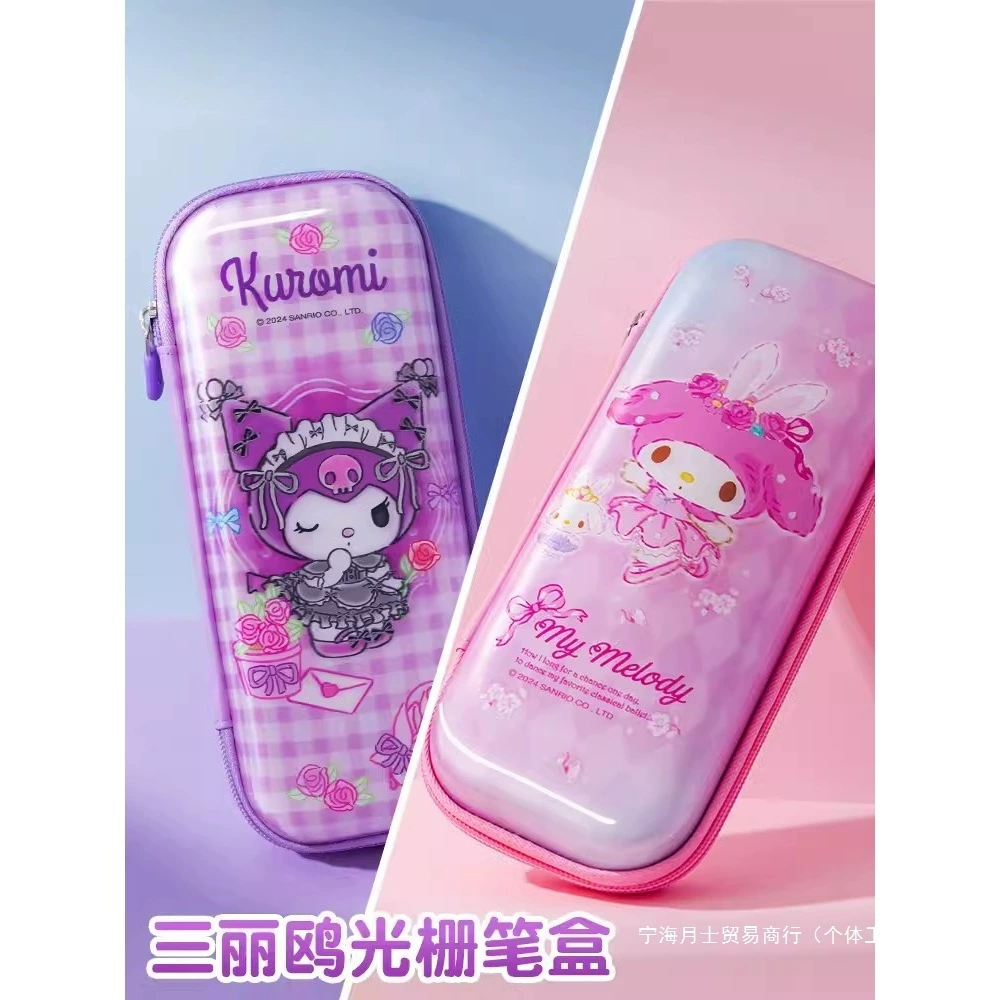 Пенал Sanrio 3D, вместительный школьный чехол для 1 класса — ЭВА и сетчатые модели