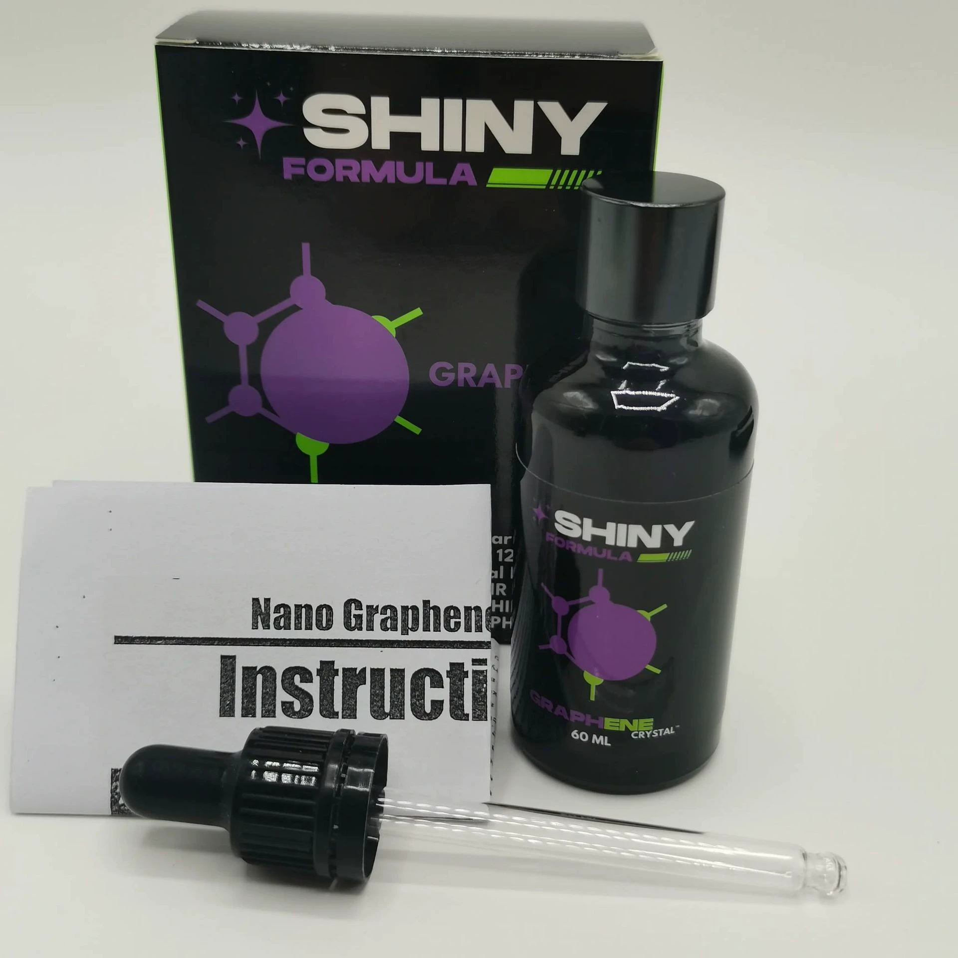 SHINYFORMULA 12H Графеновое керамическое покрытие премиум-класса для ухода за автомобилем