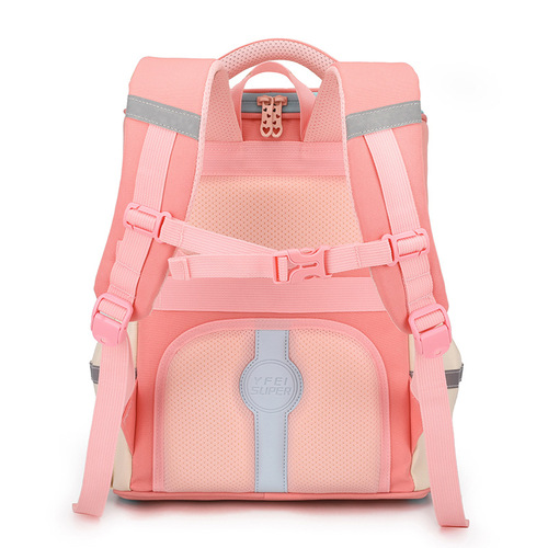  New Primary School Students (Grades 1-6) Weight Reduction Girl Children Lightweight Large Capacity School Bag for Dropshipping