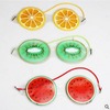 Cool fruit summer sleep mask