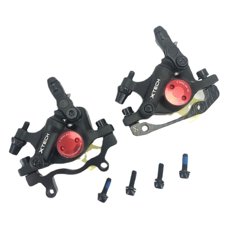 ZOOM línea de bicicleta de montaña tire del freno de aceite de carretera disco hidráulico freno de disco eléctrico plegable coche HB100 abrazadera