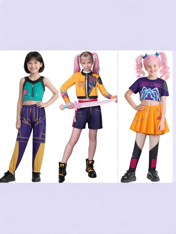 猎魔女团儿童cos 服鲁米米拉佐依cosplay服装 重量以实物为准|undefined