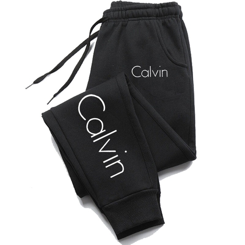 New Cross-Border Versatile Jogger Fashion Loose Sweatpants Unisex Casual Fleece-Lined Sports Pants Comfortable Fitness Long Pants