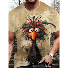 P 43531 Men's printed casual T-shirt ��ʿӡ������ T ��