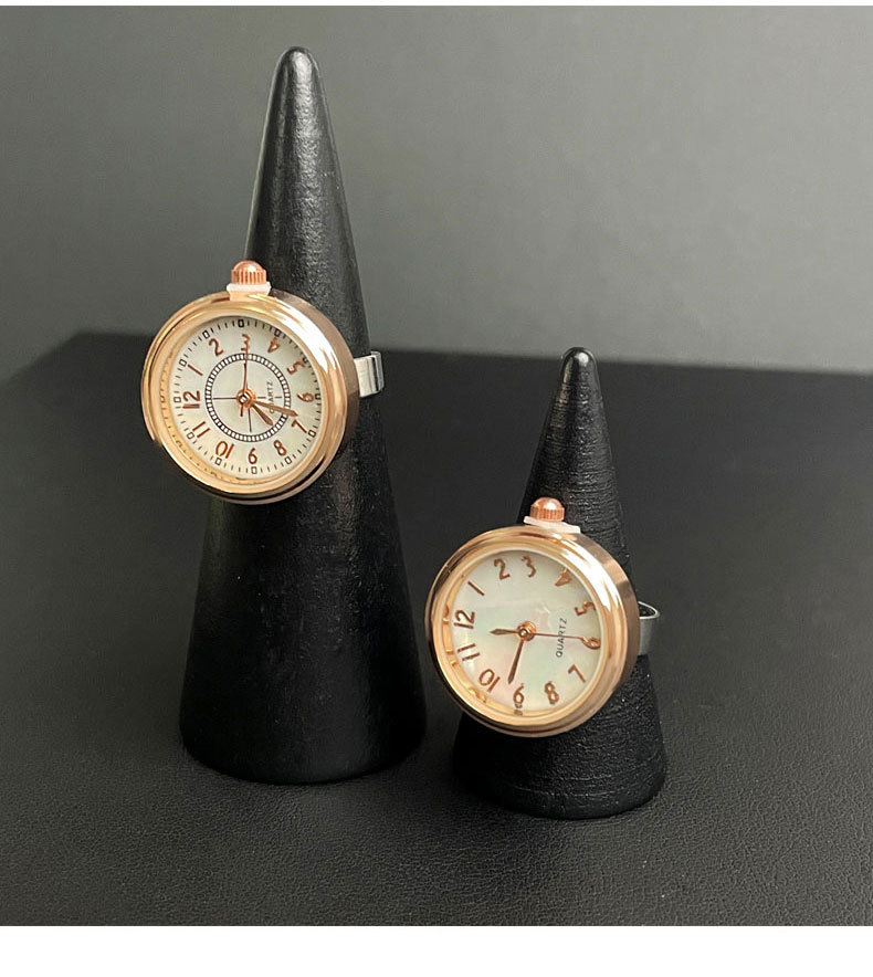 All Seasons Season Unisex Gender Classic Style Style Classic Style Round Quartz Watch Rings