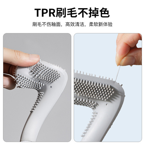 Toilet Brush Home No Dead Angle Toilet Brush Bathroom Cleaning and Scrubbing Toilet Artifact  New Toilet Cleaning Brush