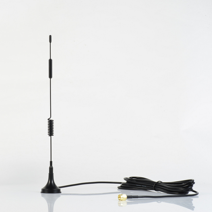 厂家供应4G磁吸天盘天线 路由器信号增强全向天线，高22cm--12号
