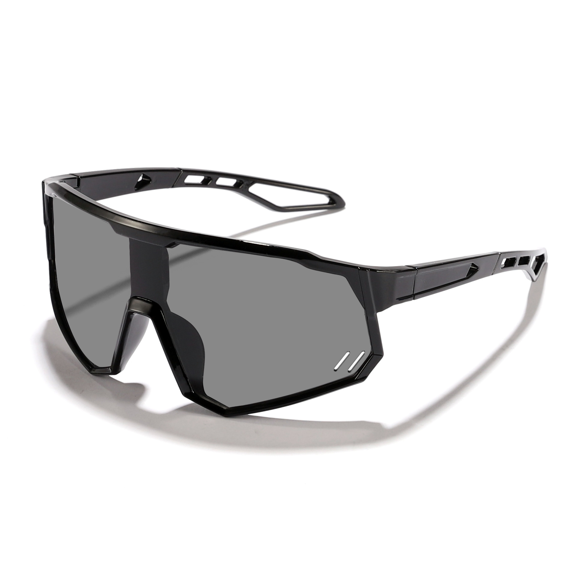 Gafas de sol de moda de montura grande y fresca para niños, niños y niñas, gafas a prueba de viento al aire libre, gafas de sol