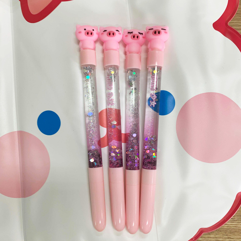 Dibujos animados lindo Hada palo lindo dibujos animados estrellas en aceite arenas movedizas magia creativa colorido arenas movedizas pluma de gel pluma