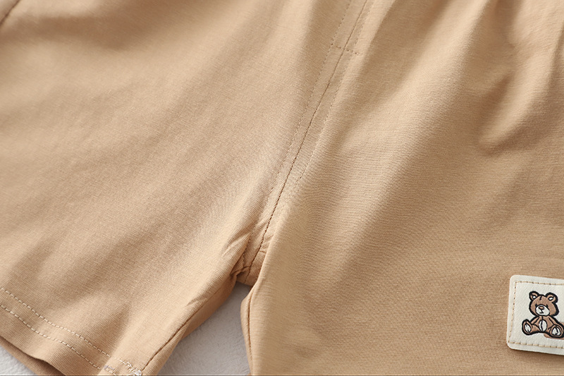 Salopette en jean à manches courtes pour garçon, collection été 2026, ensemble deux pièces tendance pour bébés et jeunes enfants de 1 à 5 ans. ALYCExiyuebaobao_voghion.com