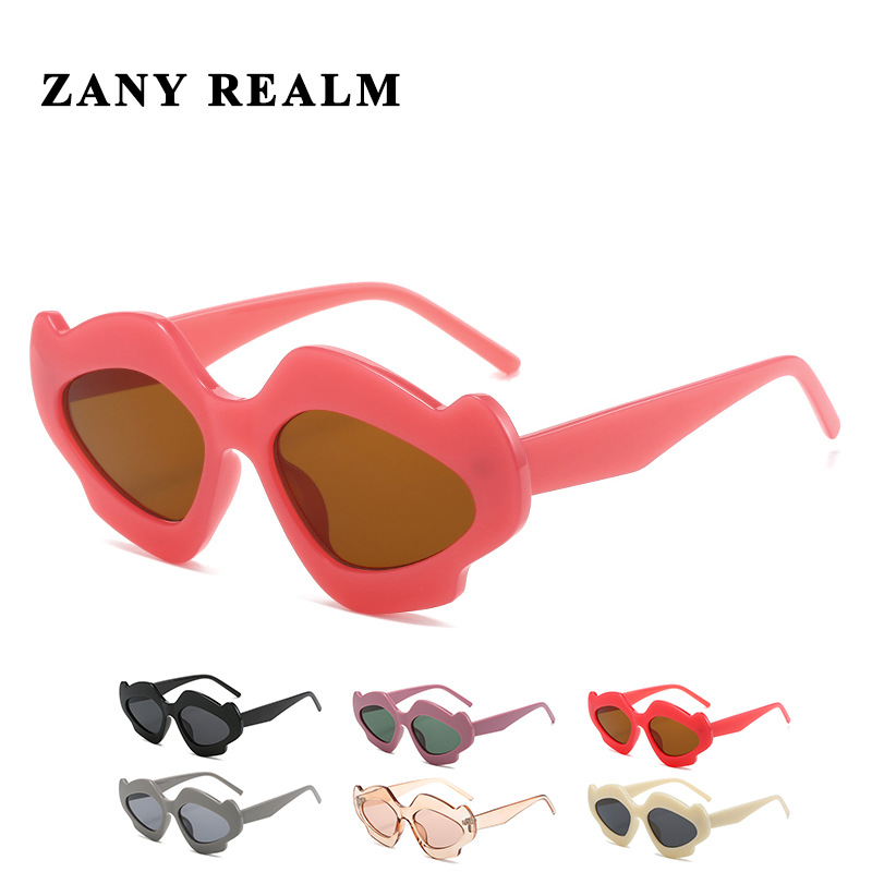 Nuevo Comercio exterior divertido llama gato ojo gafas de sol retro chica caliente streetstyle Senior gafas de sol fabricantes ahora