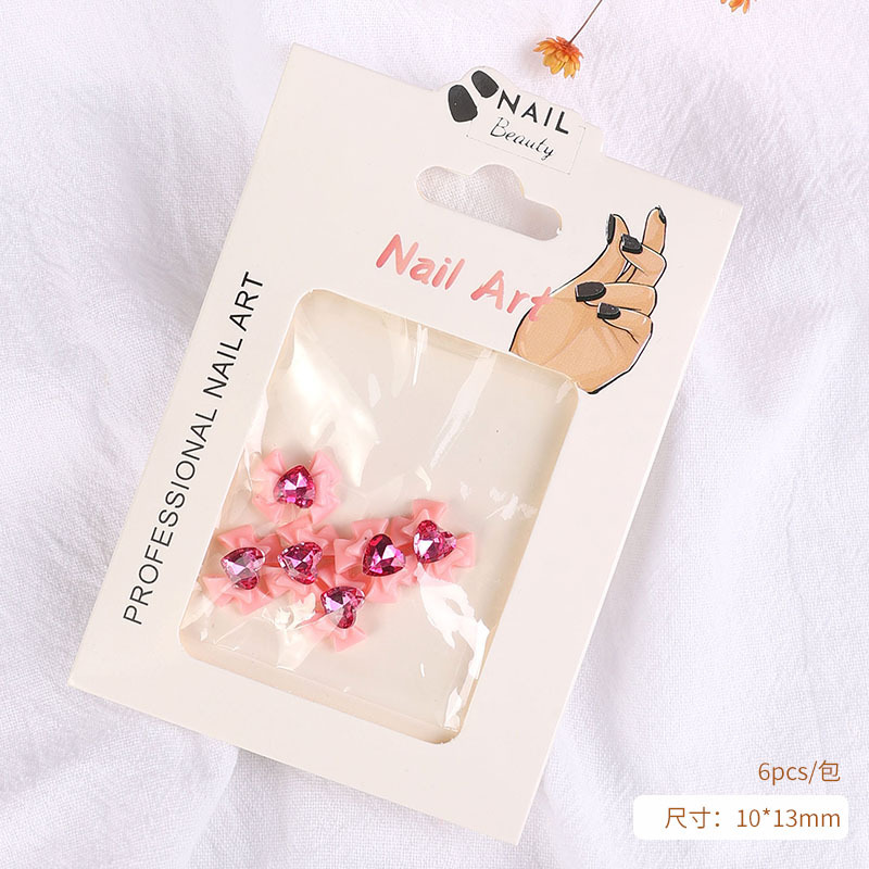 Joyería de uñas arco Nuevo 2023 decorativo de uñas accesorios tridimensionales populares Accesorios Negros en línea mezclar y combinar