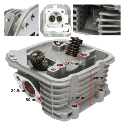 Beach Buggy Go-Kart Super Hao Mai Gy6/150-200 Cylinder Head Assembly 161 Cylinder Head Efi Wide Bore Pitch (Motorcycle engine and accessories)