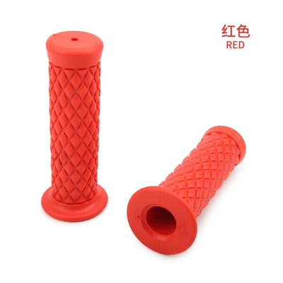 Motorcycle Accessories Refit Retro Motorcycle Safety Supplies - ling-shape-retro-handle-glue-no-hole-red