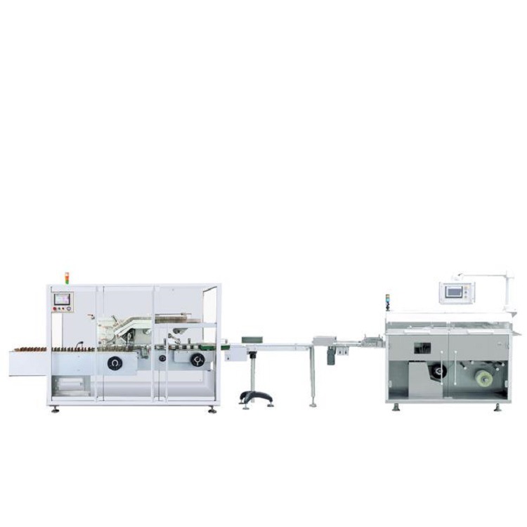 Máquina de envasado automático de alta velocidad máscara de lápiz labial máscara de productos electrónicos caja abierta caja plegable caja envasada máquina de envasado