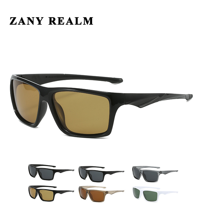 Nuevo alto grado UV protección deportes gafas de sol polarizadas piloto doble haz simple gafas de sol fabricante en stock