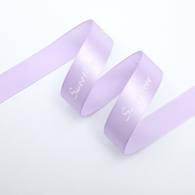 Cinta impresa 2.5 cm para flores y regalos