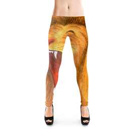 亚马逊 秋季新款女士瑜伽健身修身裤 3D印花潮流女士紧身打底裤