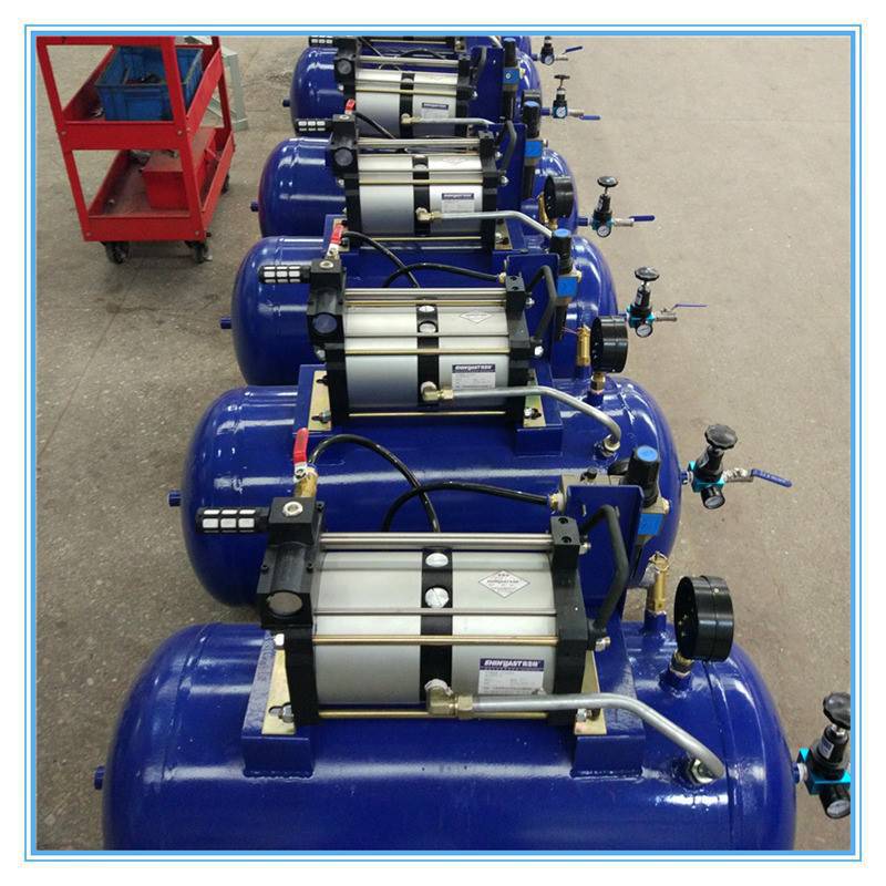 空气增压泵     压缩空气增压泵     压缩空气增压泵原理