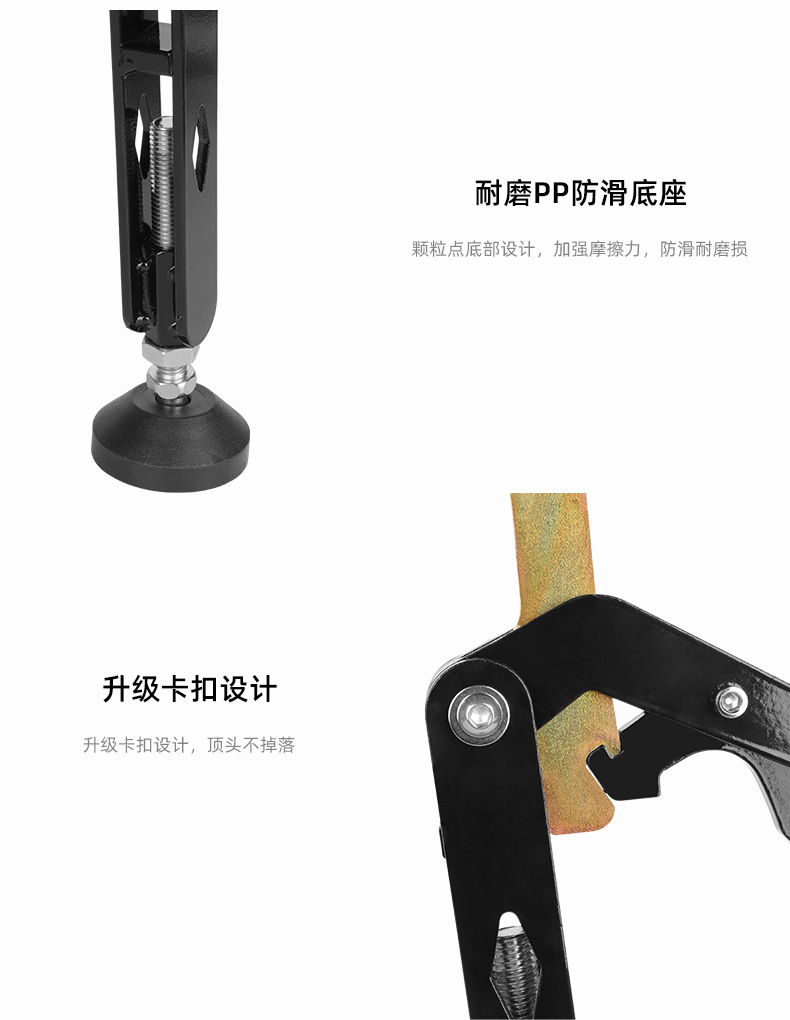 Upgraded Foldable Portable Frame Widened Handle Thickened Non-slip Rubber All-inclusive Top Head Multi-color Optional
