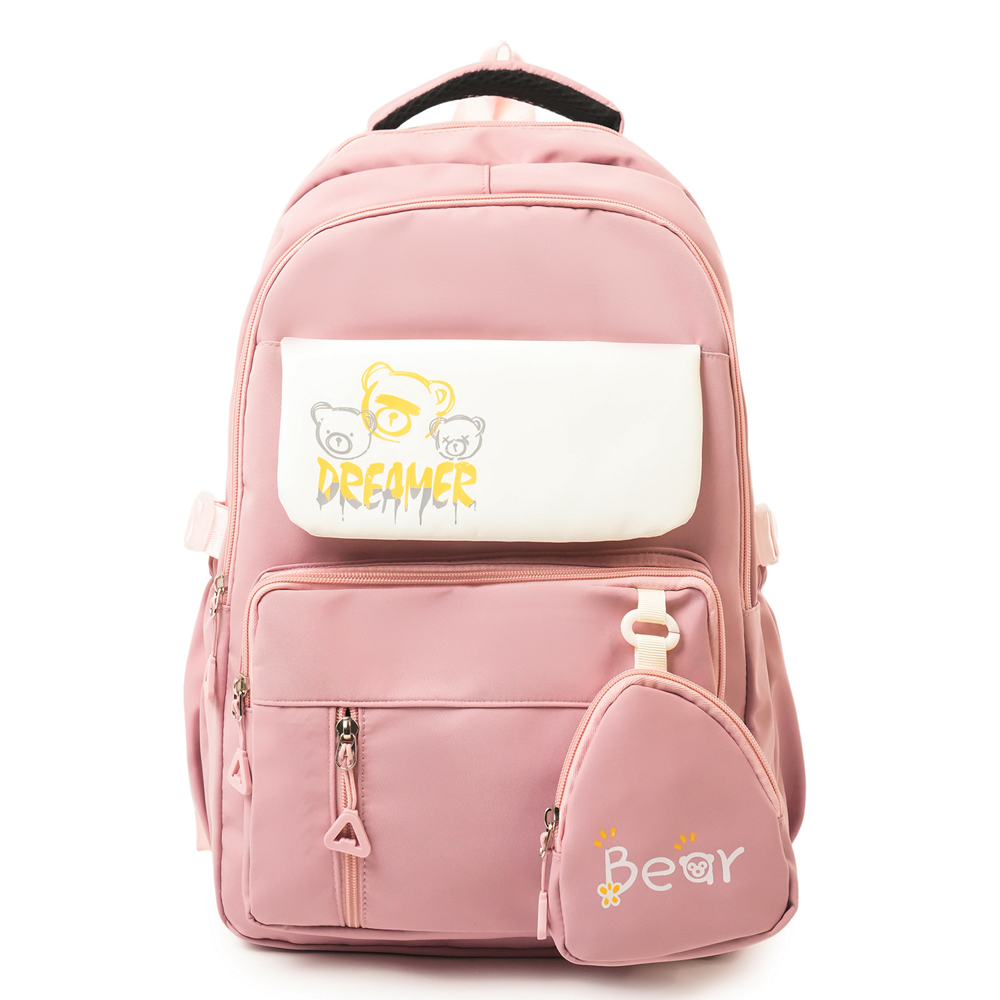 Mochila de mujer fábrica directa de gran capacidad conejo mochila doble mochila de estudiantes de secundaria pequeña mochila de chicas lindas