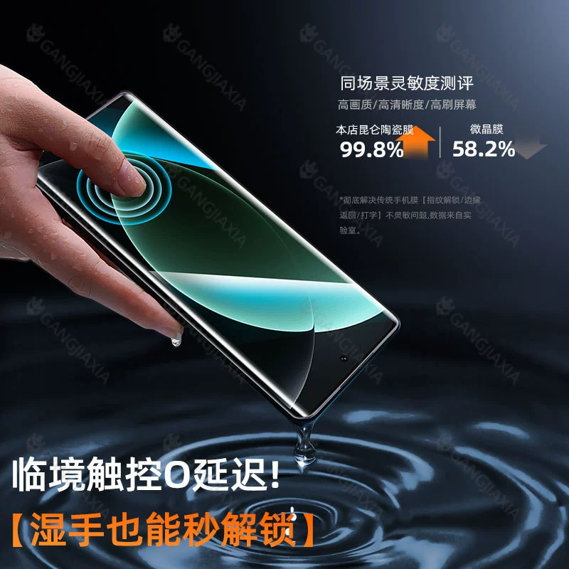 Подходит для Xiaomi 15 Ultra мобильного телефона фильм второй пылеудаление склад 14 Pro изогнутая керамическая закаленная 13 HD антипадение наклейка
