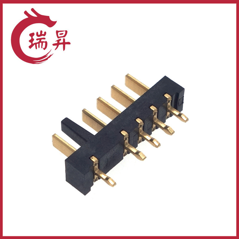 2.5 Pitch 6P Anti-Dumb Vertical Plug-In High Current Notebook Battery Connector Lithium Battery Charging Stand