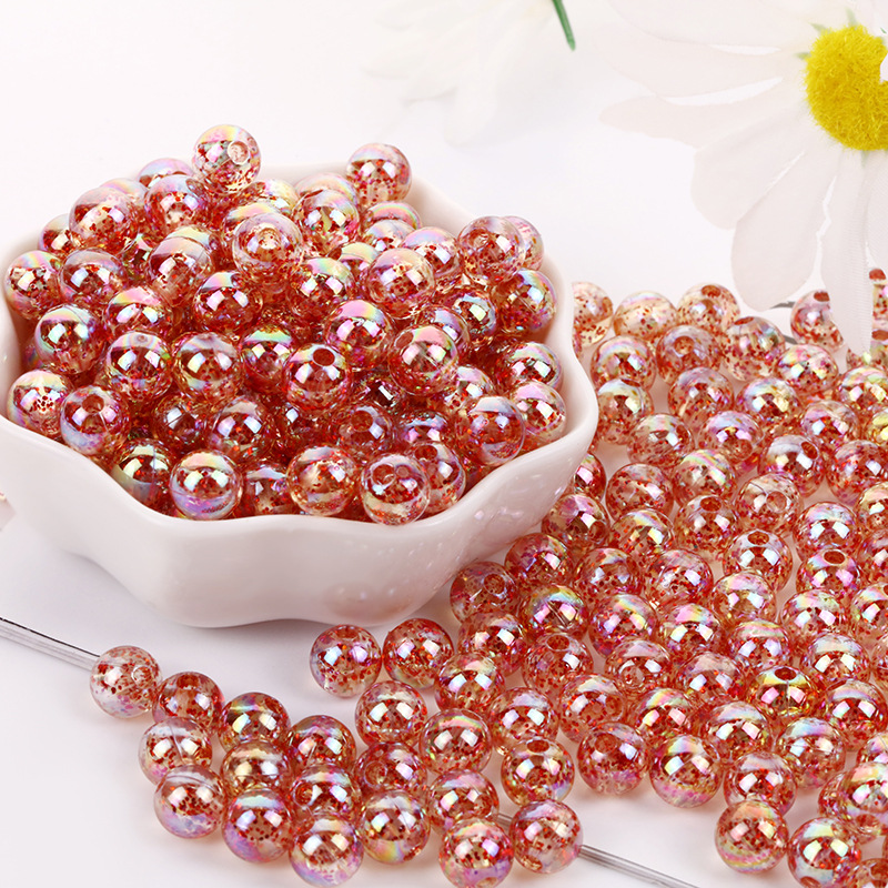 46g Weight Beads Jewelry Making Type DIY Jewelry Accessories Classification 100 PCS/Package Quantity Acrylic Material Solid Color Pattern IG Style, Simple Style Style 100 PCS/Package Arylic Solid Color DIY Jewelry Accessories Beads 3