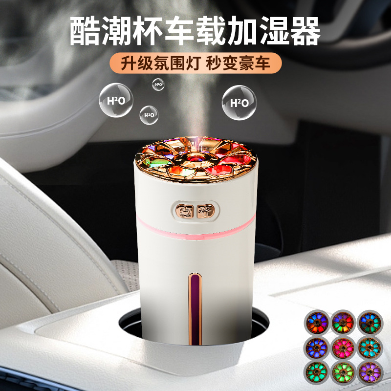 跨境usb车载香薰加湿器家用桌面小型空气雾化卧室迷你喷雾 香薰机