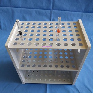 Pipette Rack Acid and Alkali Resistant Plastic Pipette Rack 60 Hole Graduated Pipette Rack Graduated Pipette Placement Rack