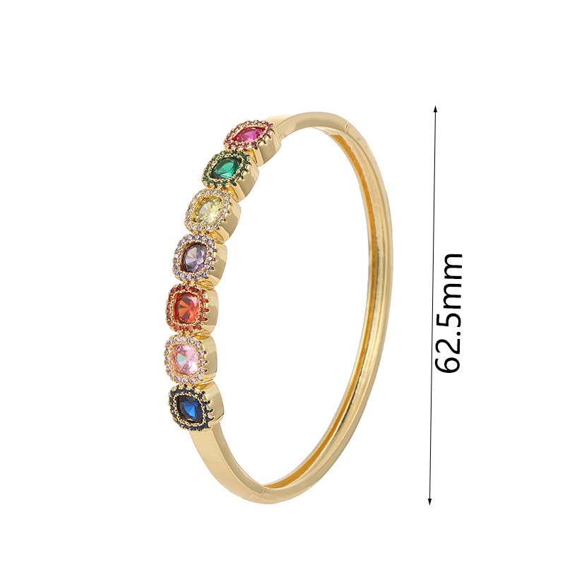 fashionable copper square women's bracelet