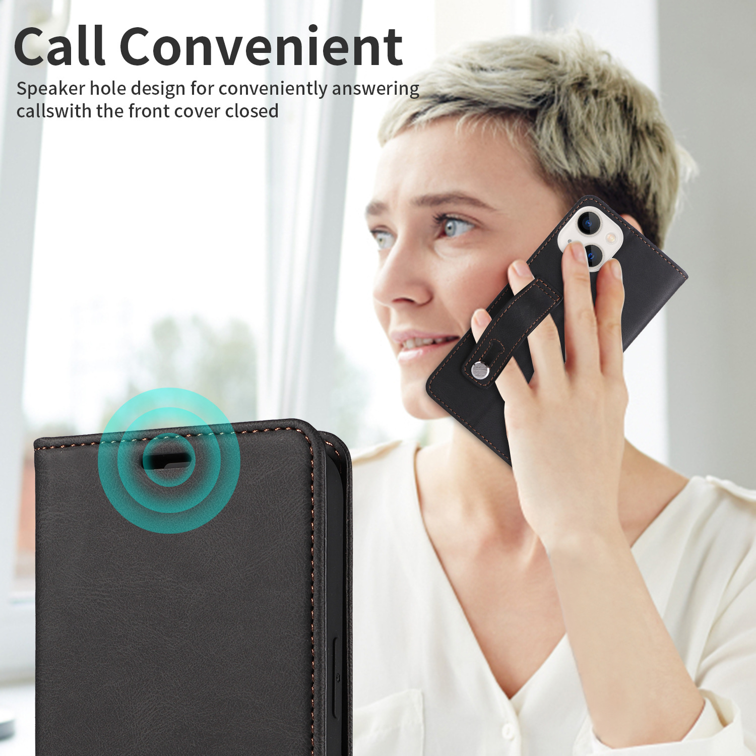 Leather Wallet Case For Iphone 17 16 Se 3 And Samsung S25 Models_voghion.com