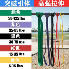 懸垂パワーアシストバンド弾性バンドロング多機能フィットネス筋力トレーニング抵抗ロープランニングテンションクロスボーダー